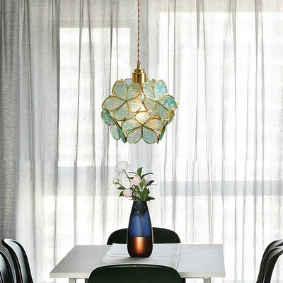 Modern Color Crystal Glass Pendant Light - Vintage Ceiling Chandelier