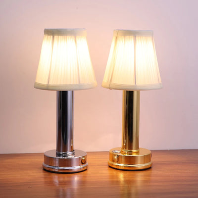 Retro Bar Table Lamp – USB Rechargeable, Touch Sensor Wireless LED Desktop Night Light for Restaurant & Coffee Table Decor