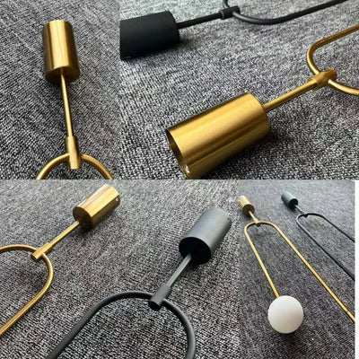 Modern Glass Ball Pendant Light: Luxury LED Hanging Lamp for Bedroom, Living Room, and Hallway Decor
