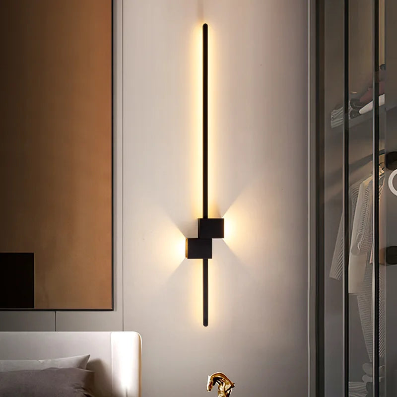 Modern Minimalist LED Wall Lamp - Home Decorative Wall Light for Bedside, Corridor, Sofa Background