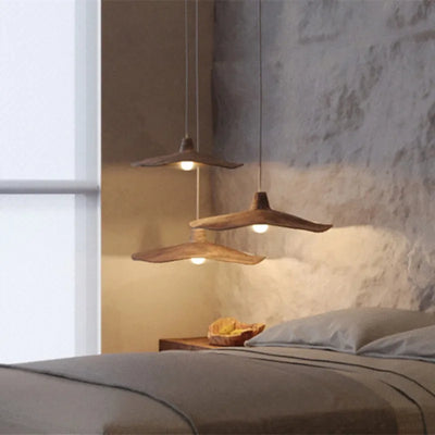 Vintage Wabi-Sabi Wind Pendant Light – Japanese Chandelier for Home and Cafe Decor