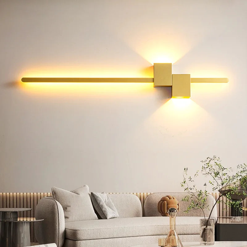Modern Minimalist LED Wall Lamp - Home Decorative Wall Light for Bedside, Corridor, Sofa Background