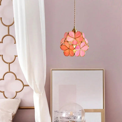 Modern Color Crystal Glass Pendant Light - Vintage Ceiling Chandelier