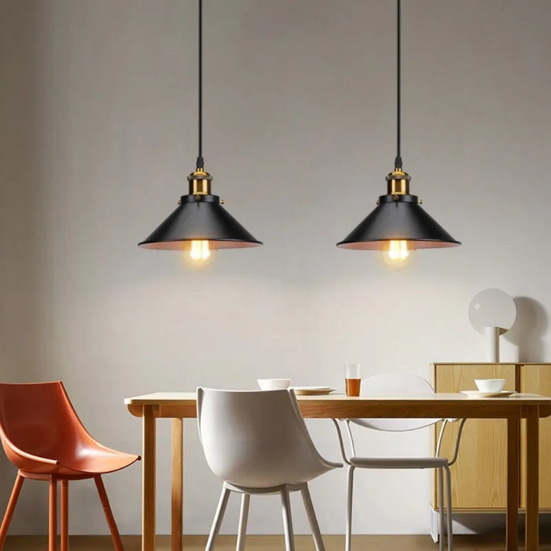 Nordic Industrial Style Pendant Light: Postmodern Hanging Lamp for Bedroom, Dining Room, and Bar Decor